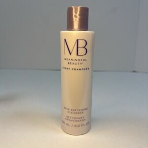 NEW/SEALED Meaningful Beauty Cindy Crawford Skin Softener Cleanser 6 oz / 180ml
